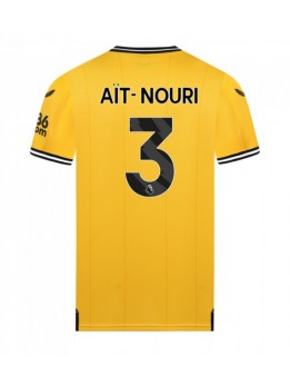 Wolves Rayan Ait-Nouri #3 Heimtrikot 2023-24 Kurzarm